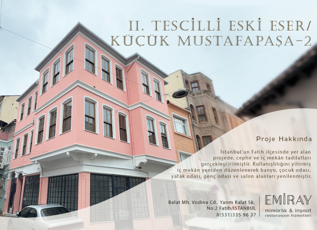 II. Tescilli Eski Eser/ Küçük Mustafapaşa-2